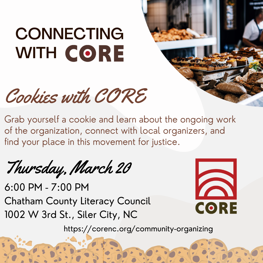 March Cookies with CORE